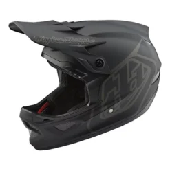 Troy Lee Designs D3 Fiberlite Helmet - Mono Black